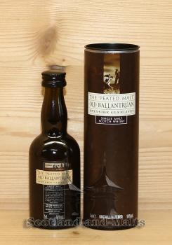 Old Ballantruan The Peated Malt Speyside Glenlivet - Speyside single Malt scotch Whisky - 50ml Miniatur